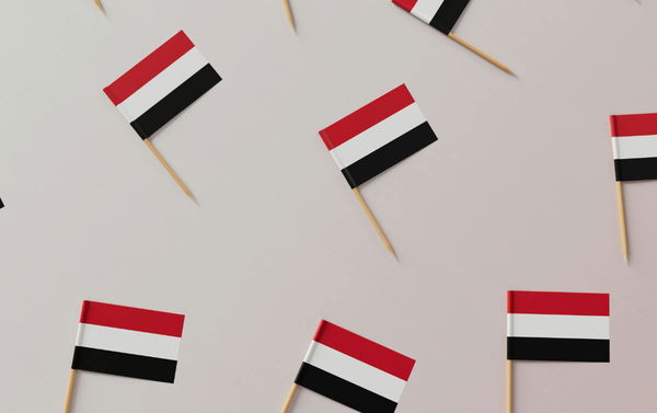 Countries with Black and White Flags with a Red Stripe