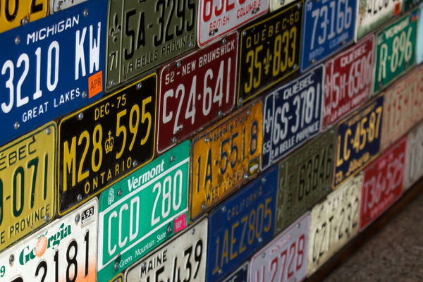 License Plates by State